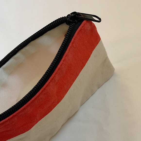 Mini canvas pouch never used!! - Picture 7 of 7